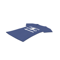 Female V Neck Laying With Tag Dark Blue Im With Stupid PNG & PSD Images