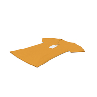 Female V Neck Laying With Tag Orange PNG & PSD Images