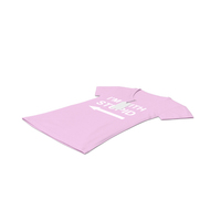 Female V Neck Laying With Tag Pink Im With Stupid PNG & PSD Images