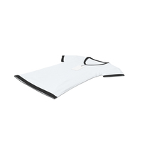 Female V Neck Laying With Tag White And Black PNG & PSD Images