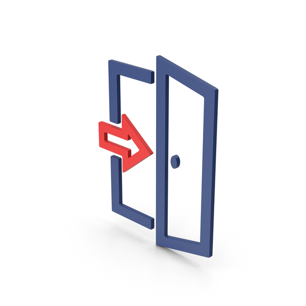 Symbol Exit Red PNG & PSD Images