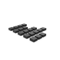 Black Symbol Graph Cube Chart PNG & PSD Images