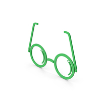 Symbol Glasses Green PNG & PSD Images