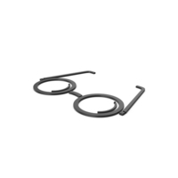 Black Symbol Glasses PNG & PSD Images