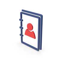 Symbol Address Book Colored PNG & PSD Images