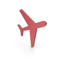 Aeroplane Red Icon PNG & PSD Images