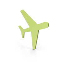 Aeroplane Green Icon PNG & PSD Images