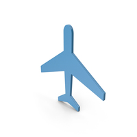 Aeroplane Dark Blue Icon PNG & PSD Images