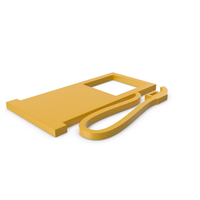 Gas Station Yellow Icon PNG & PSD Images
