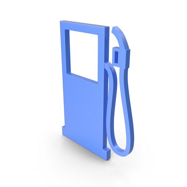 Gas Station Blue Icon PNG & PSD Images