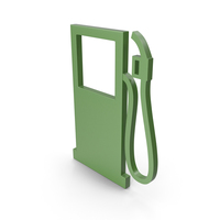Gas Station Green Icon PNG & PSD Images