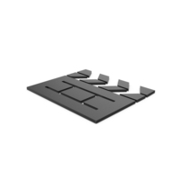 Black Symbol Cinema Movie PNG & PSD Images