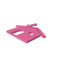 House Pink Icon PNG & PSD Images