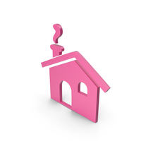 House Pink Icon PNG & PSD Images