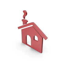 House Red Icon PNG & PSD Images