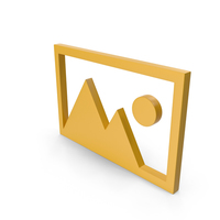 Picture Yellow Icon PNG & PSD Images