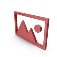 Picture Red Icon PNG & PSD Images