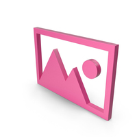 Picture Pink Icon PNG & PSD Images