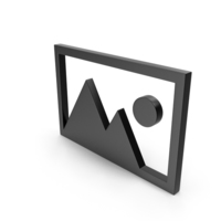 Picture Black Icon PNG & PSD Images
