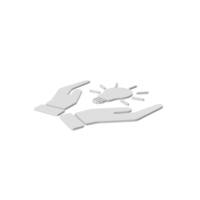 Hands Holding Light Bulb Symbol PNG & PSD Images