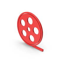 Symbol Film Roll Red PNG & PSD Images