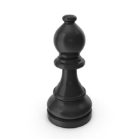 Black Bishop Chess PNG & PSD Images