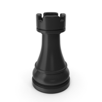 Black Rook Chess PNG & PSD Images