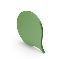 Speech Bubble Green PNG & PSD Images