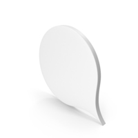 Speech Bubble White PNG & PSD Images