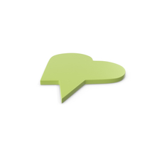 Speech Bubble Green PNG & PSD Images