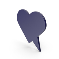 Speech Bubble Blue PNG & PSD Images