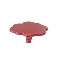 Speech Bubble Red PNG & PSD Images