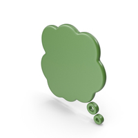Speech Bubble Green PNG & PSD Images