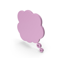 Speech Bubble Pink PNG & PSD Images