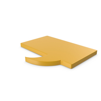 Speech Bubble Yellow PNG & PSD Images