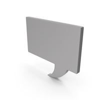 Speech Bubble Grey PNG & PSD Images