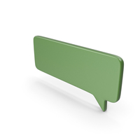 Speech Bubble Green PNG & PSD Images