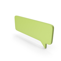 Speech Bubble Green PNG & PSD Images