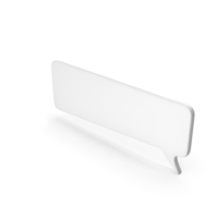Speech Bubble White PNG & PSD Images
