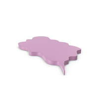 Speech Bubble Pink PNG & PSD Images
