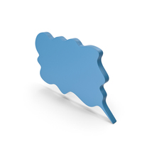 Speech Bubble Blue PNG & PSD Images