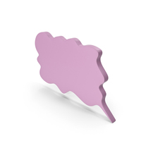 Speech Bubble Pink PNG & PSD Images