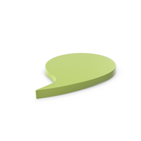 Speech Bubble Green PNG & PSD Images