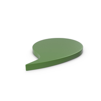 Speech Bubble Green PNG & PSD Images
