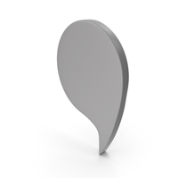Speech Bubble Grey PNG & PSD Images