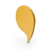 Speech Bubble Yellow PNG & PSD Images