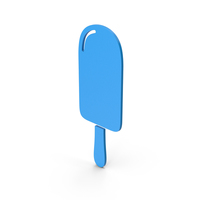 Symbol Ice Cream Blue PNG & PSD Images
