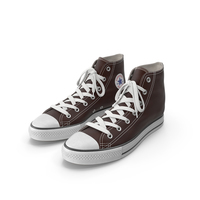 Basketball Leather Shoes Brown PNG & PSD Images