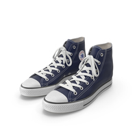 Basketball Leather Shoes Dark Blue PNG & PSD Images