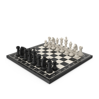 Chess Board with Chess Figure PNG & PSD Images